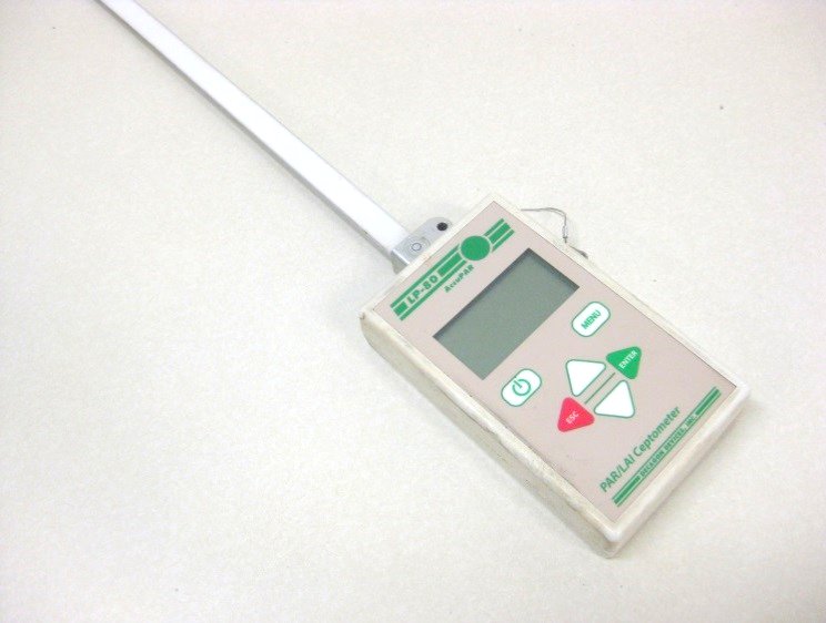 The AccuPAR LP-80 ceptometer with its probe